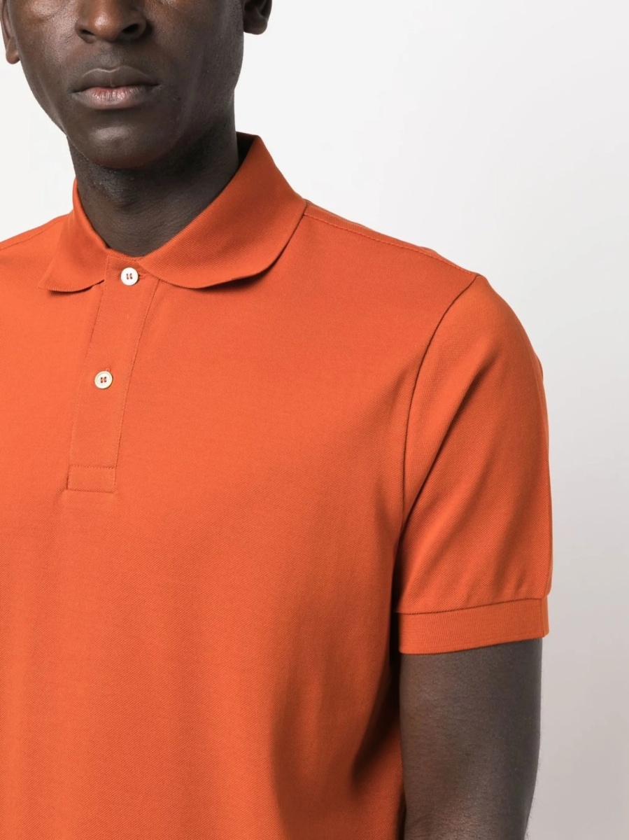 Tricou Polo Paul Smith portocaliu - Img 5