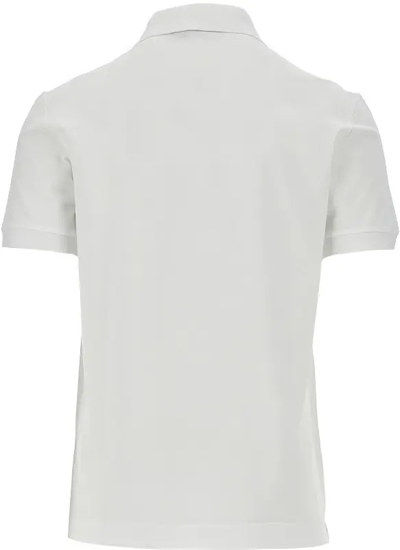 Tricou Polo Piquet polo shirt with logo plate - Img 3