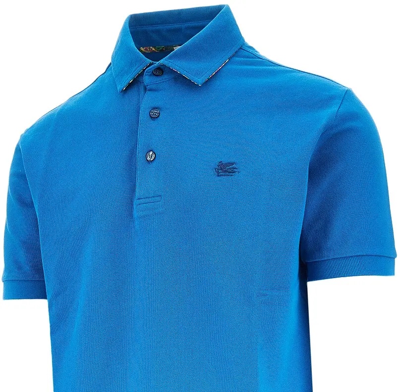 Tricou Polo Piquet polo shirt with Pegaso embroidery - Img 2
