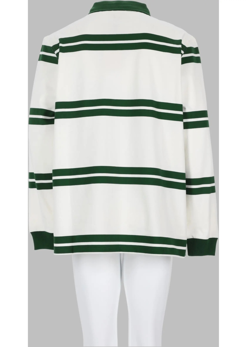 Tricou Polo Polo "D Mirror" A Righe - Img 2