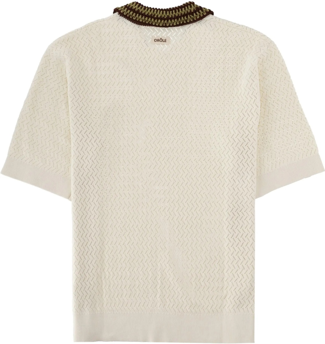 Tricou Polo Polo "Maille A Journé D Miroir" - Img 3