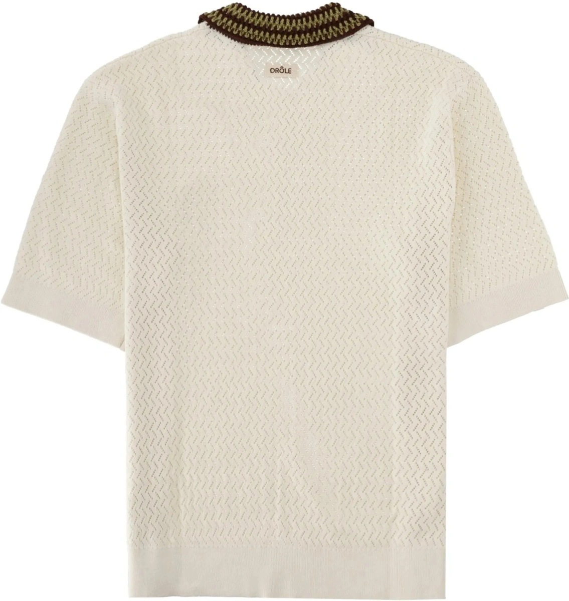 Tricou Polo Polo "Maille A Journé D Miroir" - Img 3