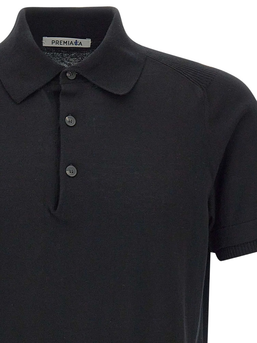 Tricou Polo Premiata negru - Img 4