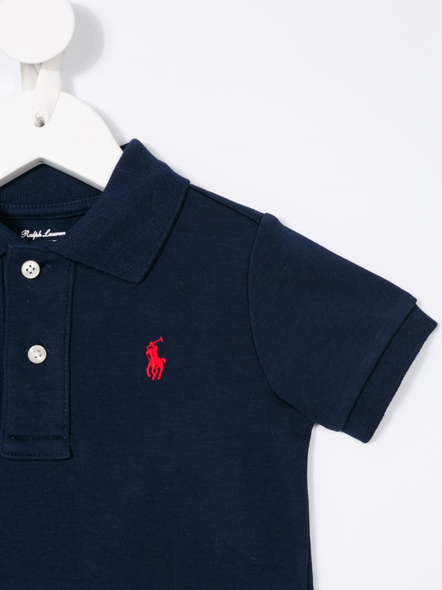 Tricou Polo Ralph Lauren albastru din bumbac - Img 3