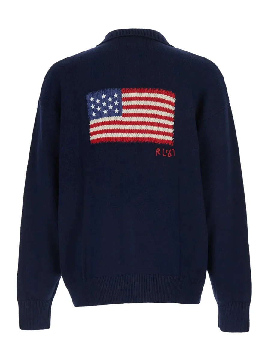 Tricou polo Ralph Lauren albastru din bumbac - Img 2
