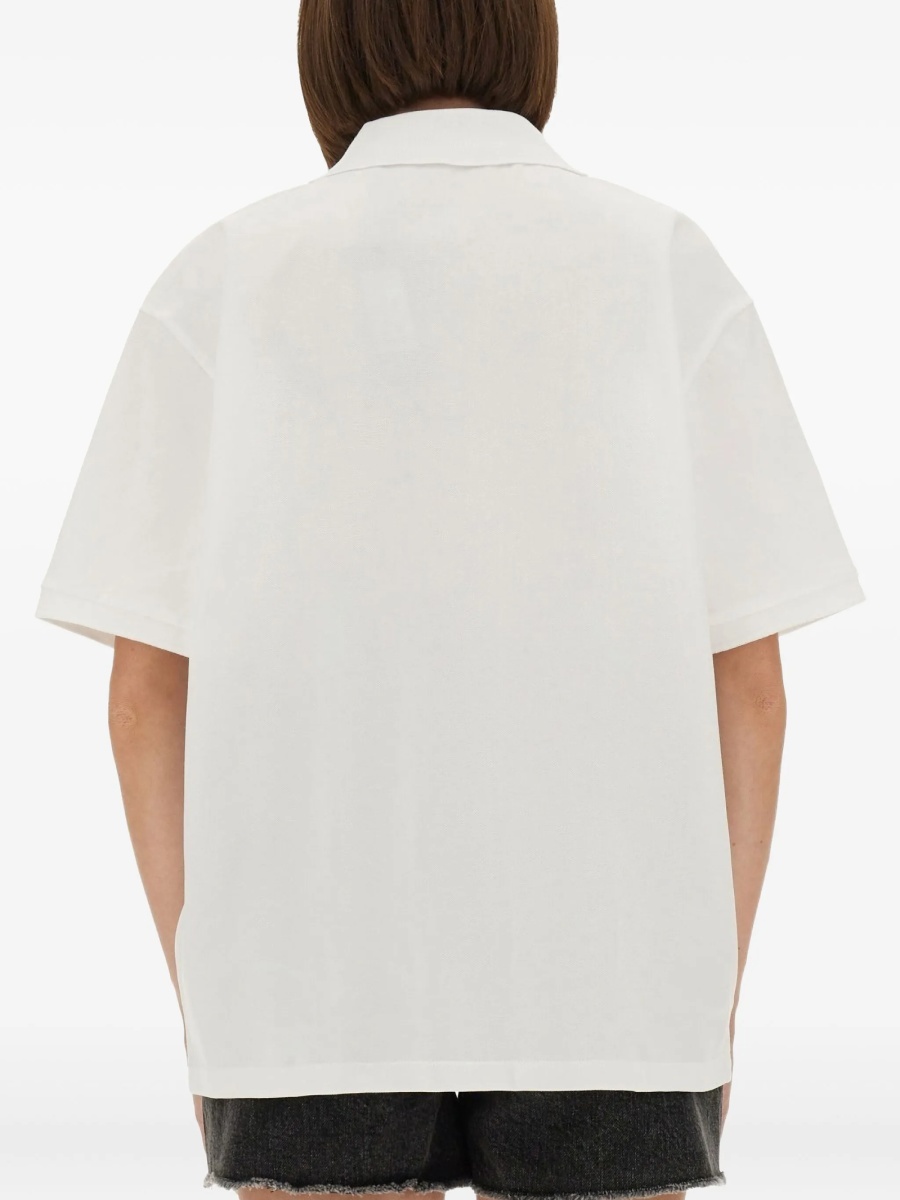 Tricou Polo ROTATE Birger Christensen alb - Img 3