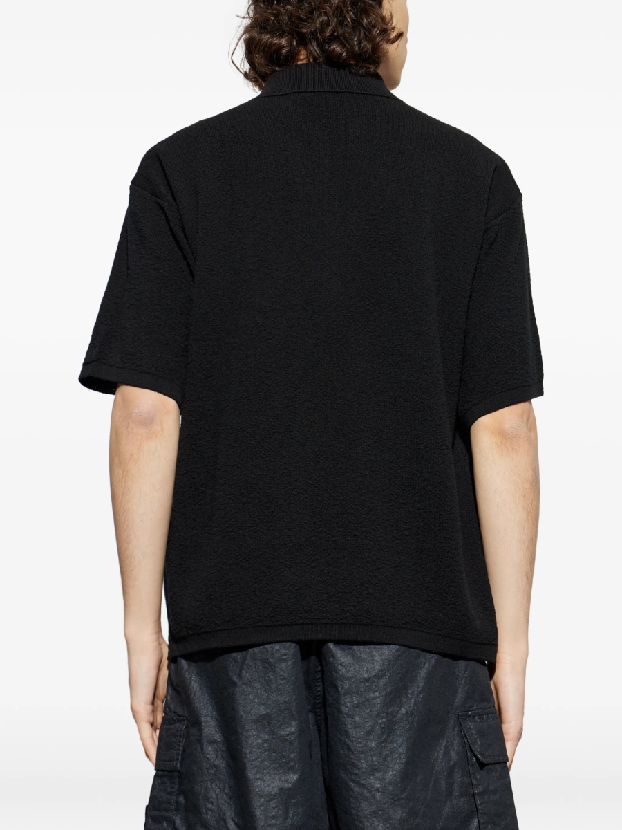 Tricou Polo Stone Island negru - Img 4
