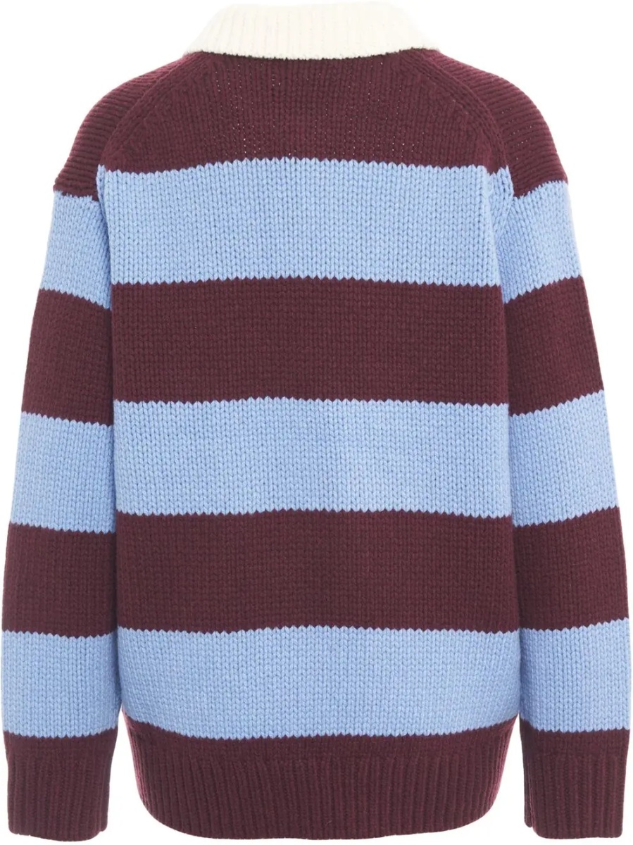 Tricou Polo Striped polo sweater - Img 3