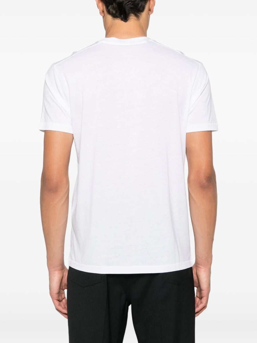 Tricou Polo Tom Ford alb - Img 4