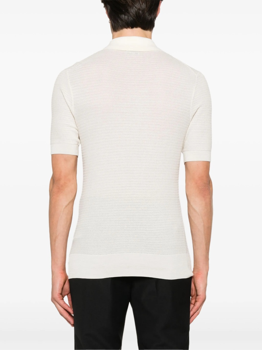 Tricou Polo Tom Ford alb - Img 3