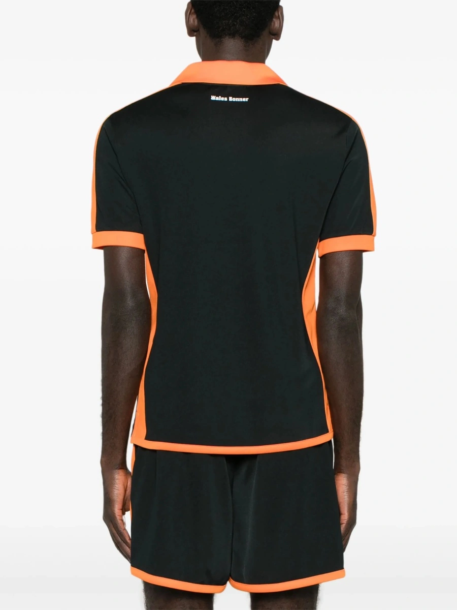 Tricou Polo WALES BONNER negru - Img 4
