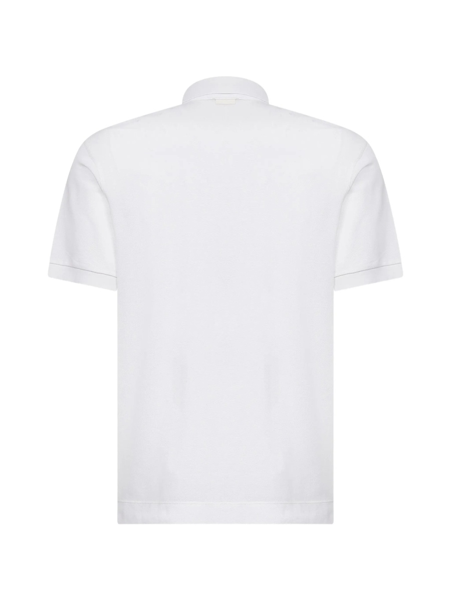 Tricou Polo ZEGNA alb - Img 2