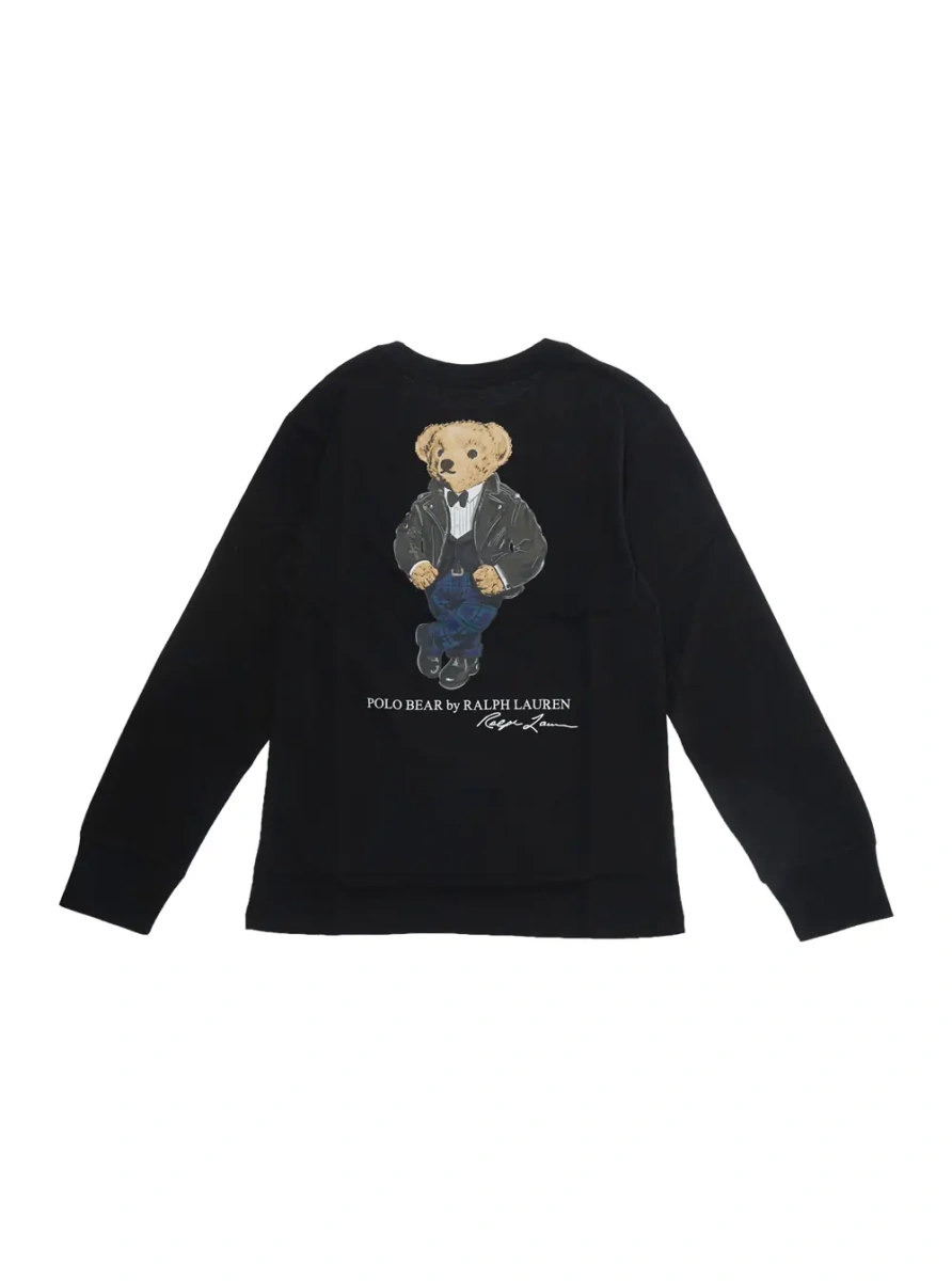 Tricou Ralph Lauren negru din bumbac - Img 2