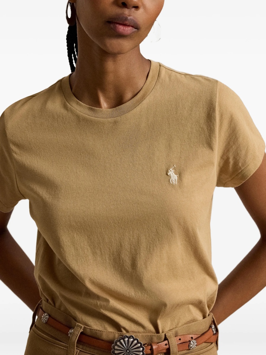 Tricou Ralph Lauren neutru - Img 5