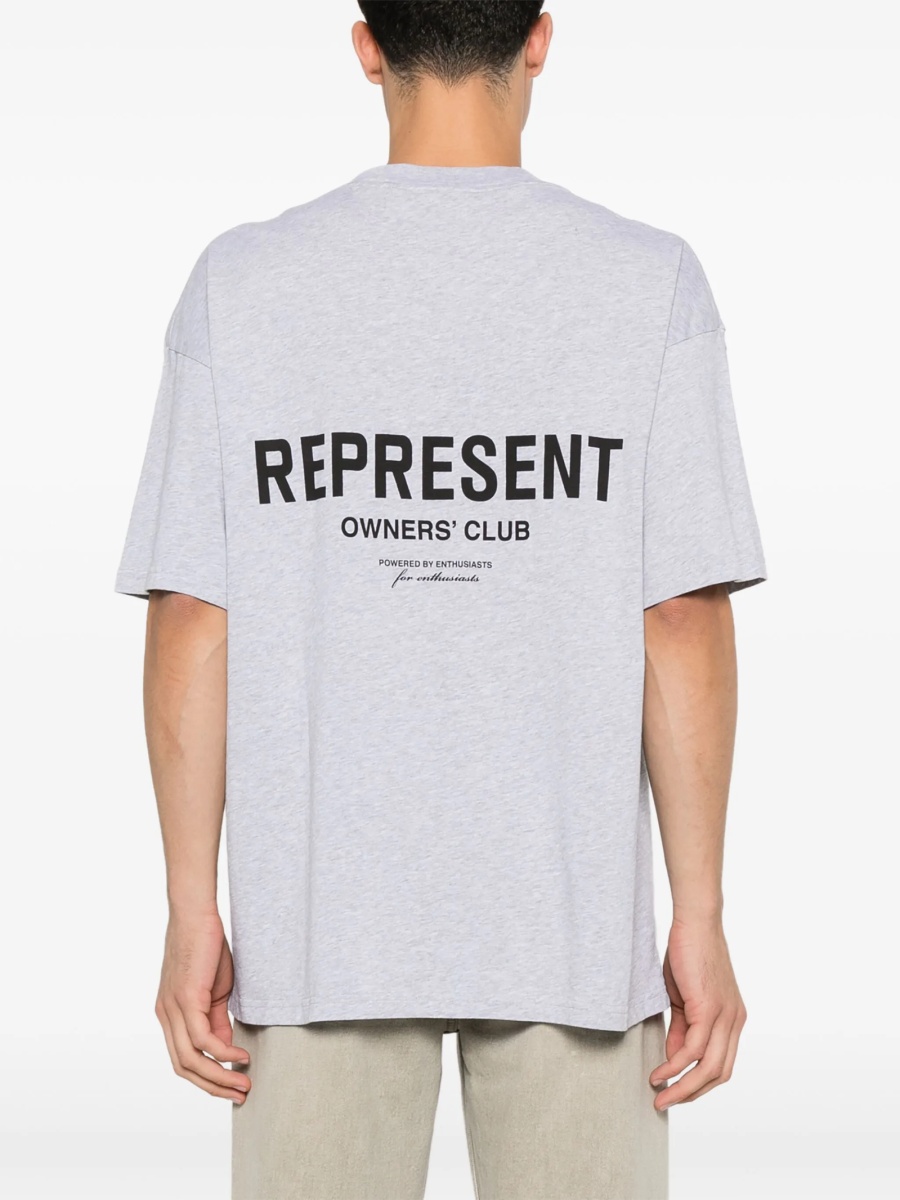 Tricou REPRESENT gri - Img 3