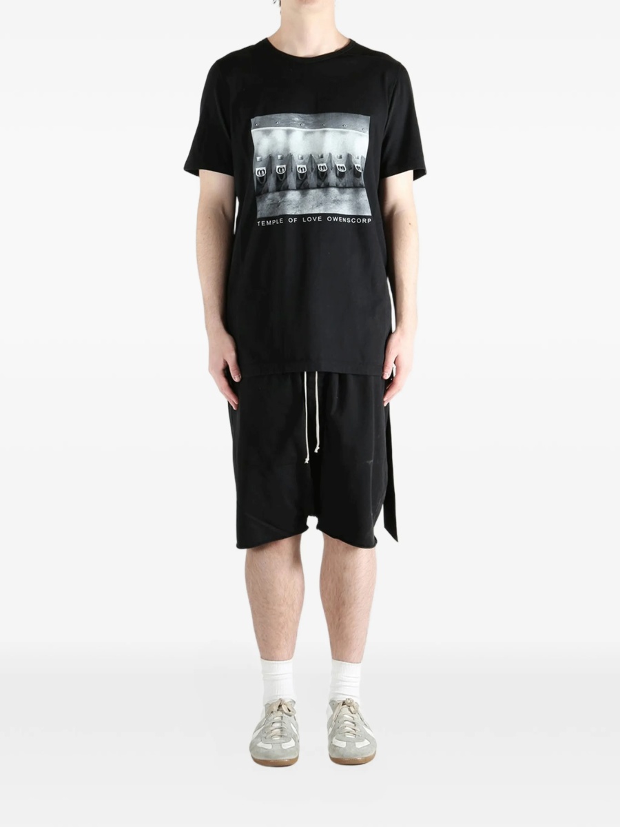 Tricou Rick Owens negru - Img 2