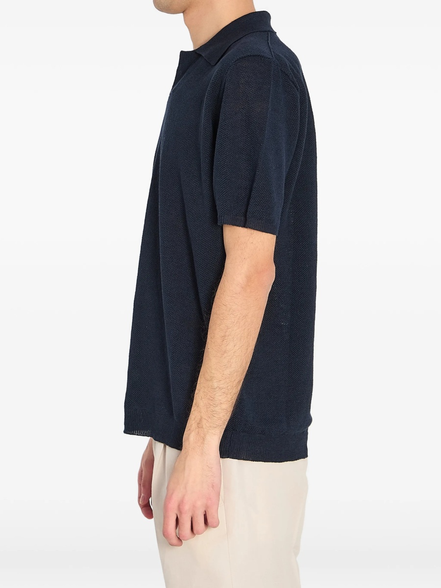 Tricou Roberto Collina albastru - Img 3