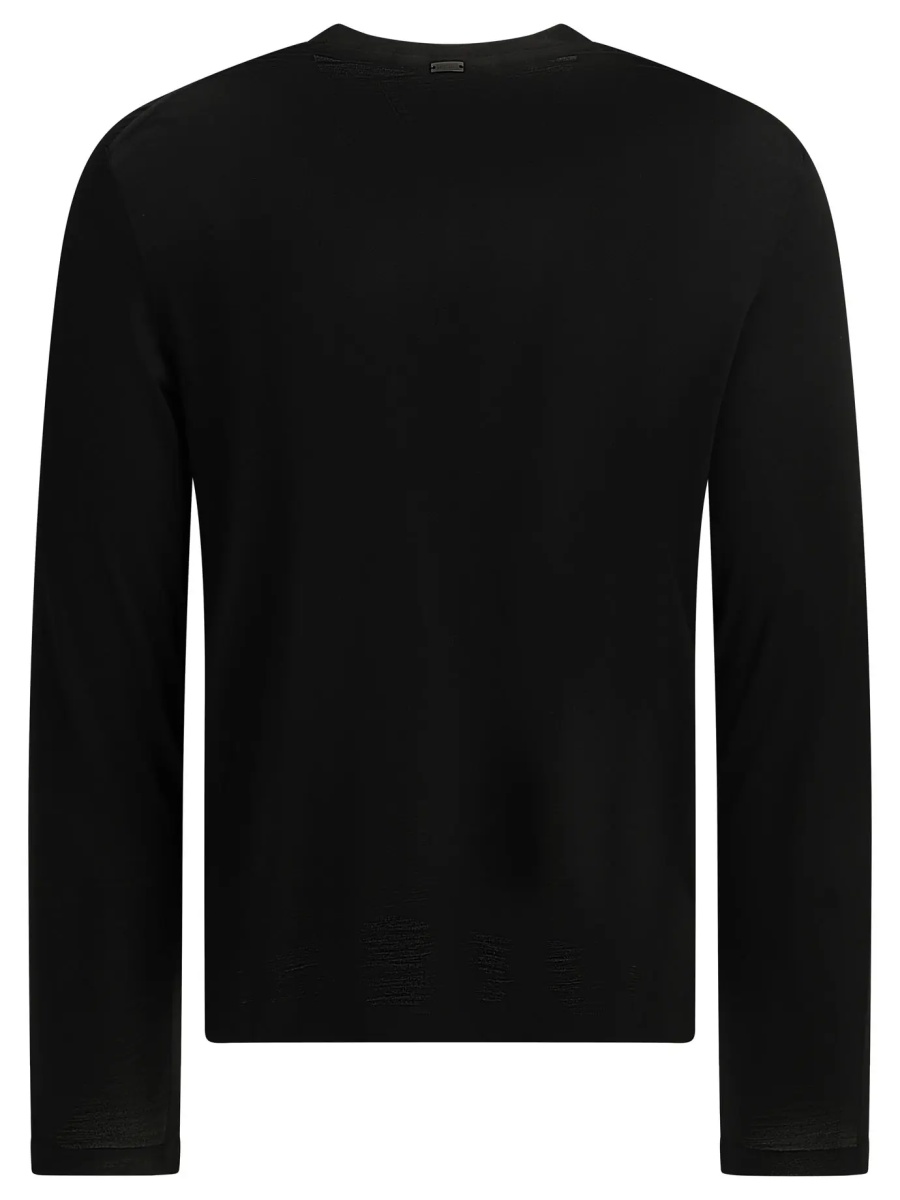 Tricou Round-neck wool T-shirt - Img 2