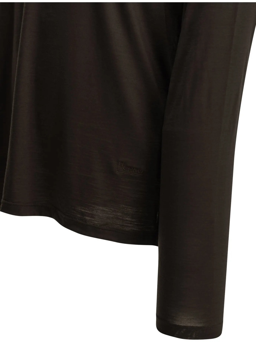 Tricou Round-neck wool T-shirt - Img 4