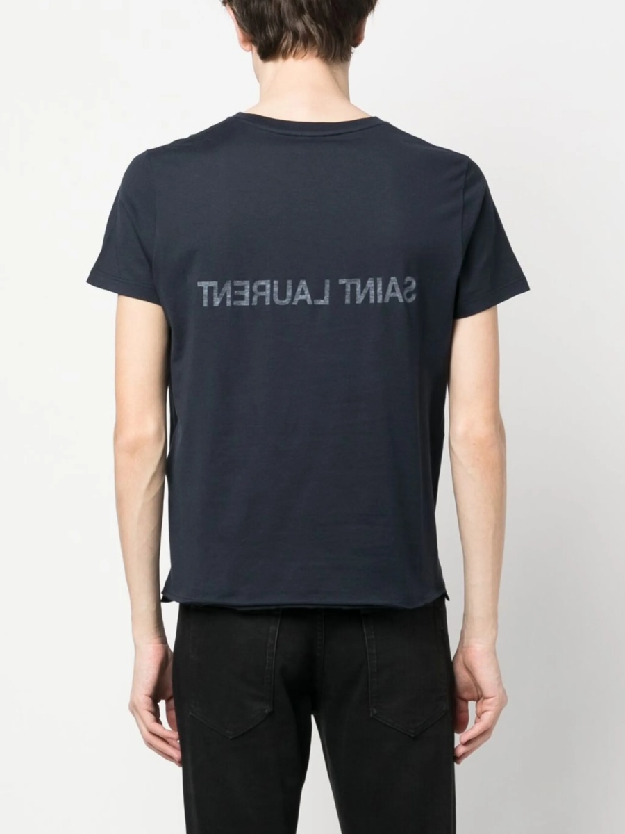 Tricou Saint Laurent albastru - Img 4