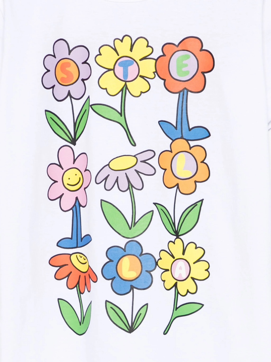 Tricou Stella McCartney alb - Img 3