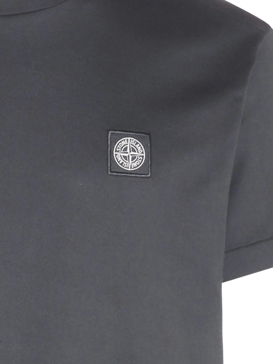 Tricou Stone Island gri - Img 3