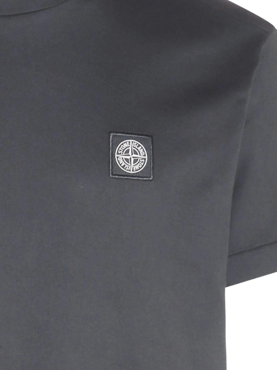 Tricou Stone Island gri - Img 3