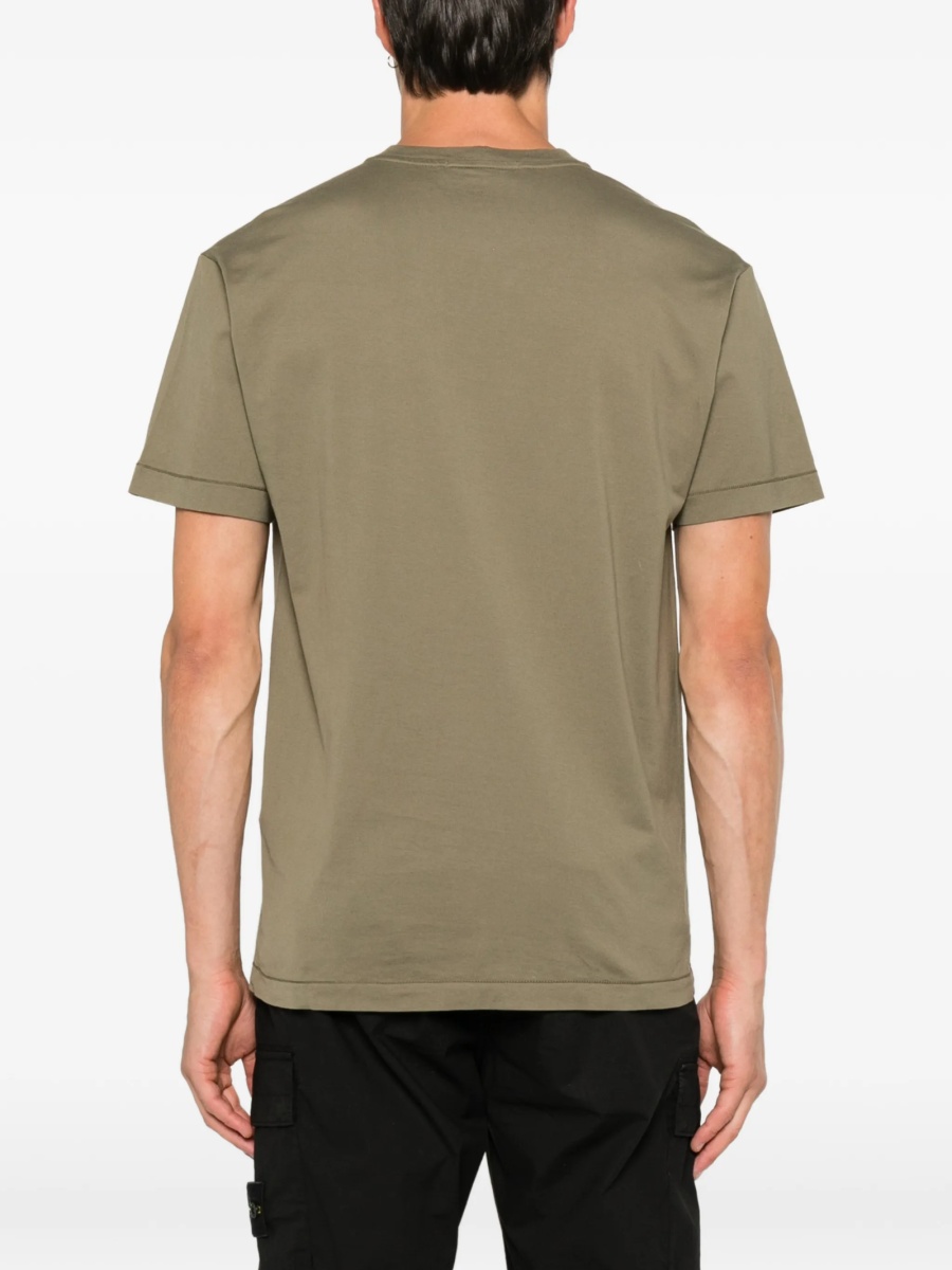 Tricou Stone Island verde - Img 4
