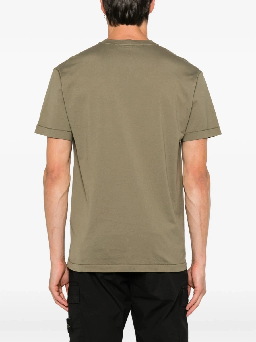 Tricou Stone Island verde - Img 4