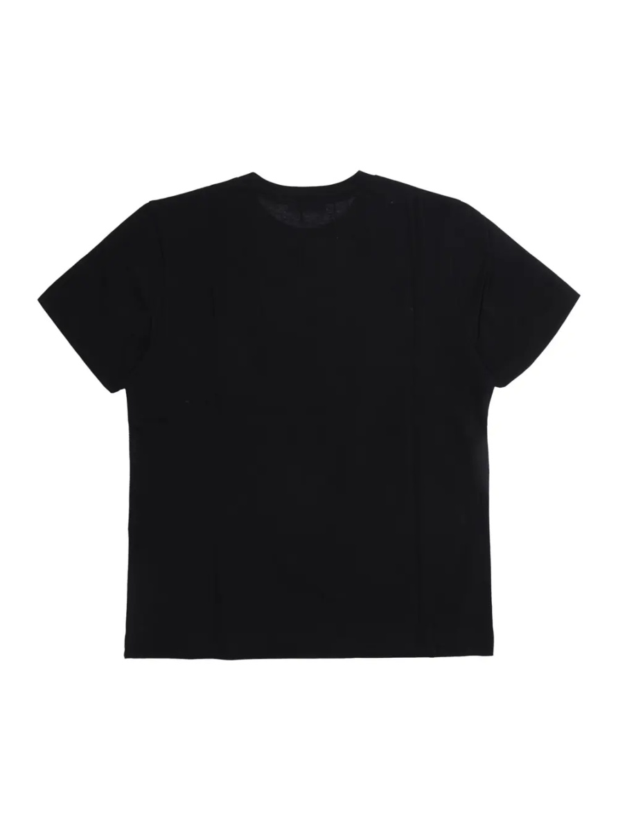 Tricou T-shirt N210GPN0153N21T298F0N900 with short sleeves and cotton, black color, unisex - Img 2