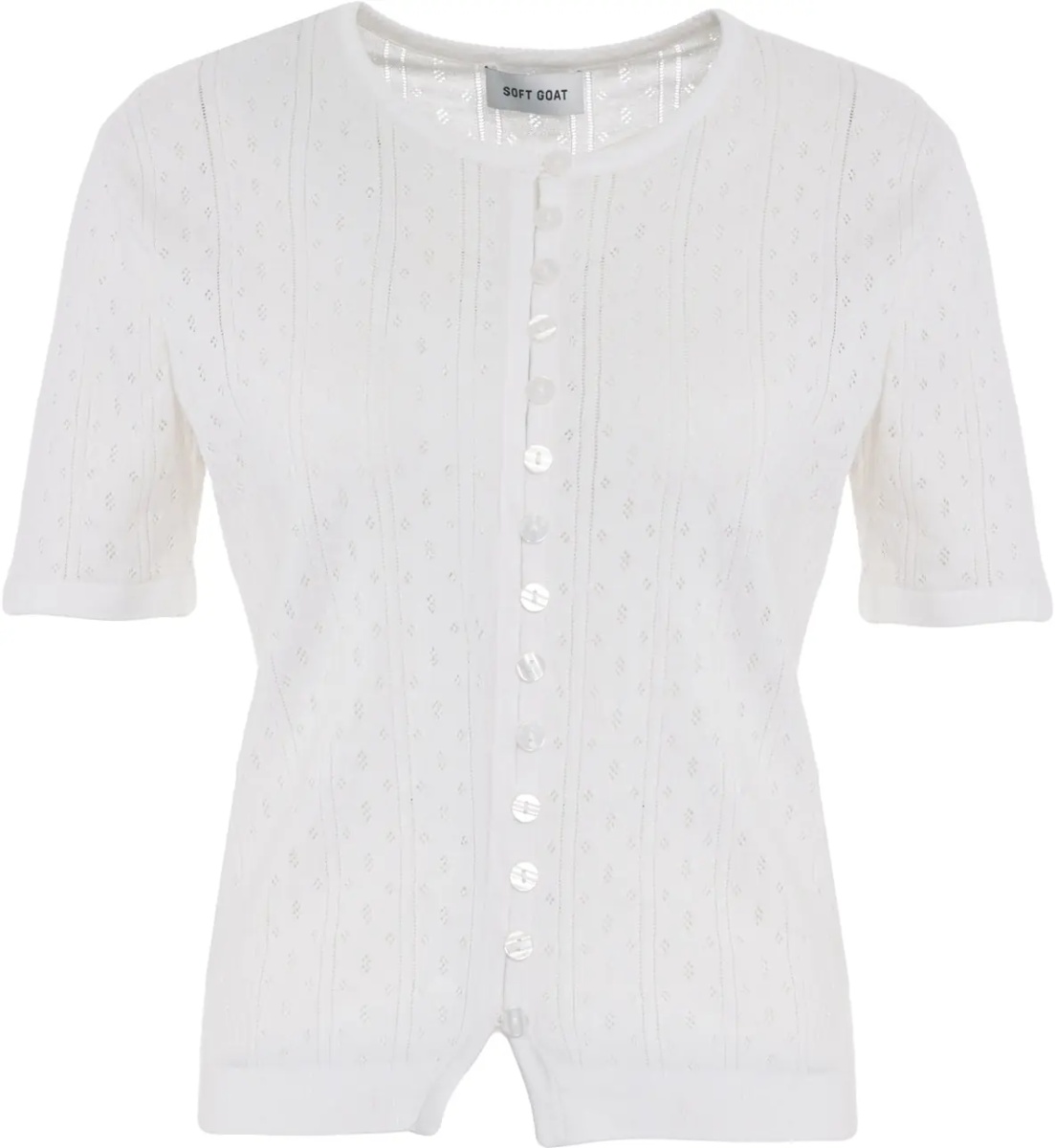 Tricou T-shirt 'Pointelle' - Img 2