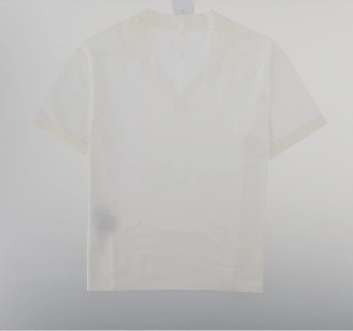 Tricou T-Shirt "Taped" Con Scollo A V - Img 2