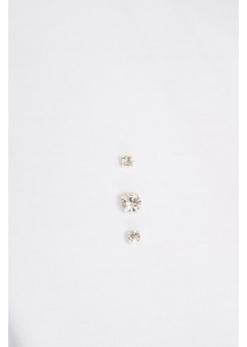Tricou T-shirt with rhinestones - Img 4