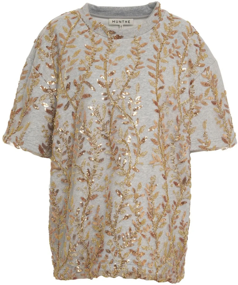 Tricou T-shirt with sequins 'Berfin' - Img 2