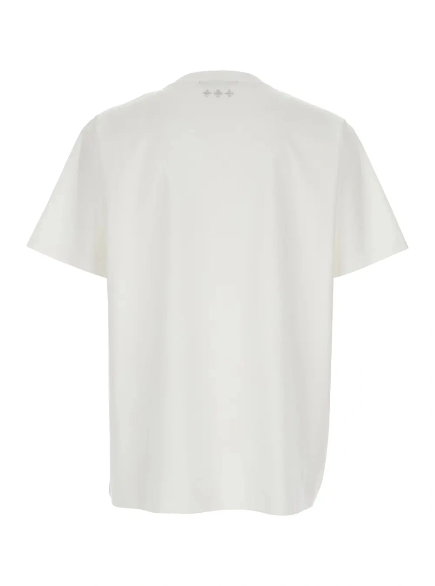 Tricou TATRAS alb din bumbac 'SELO LOGO METALLO' - Img 2