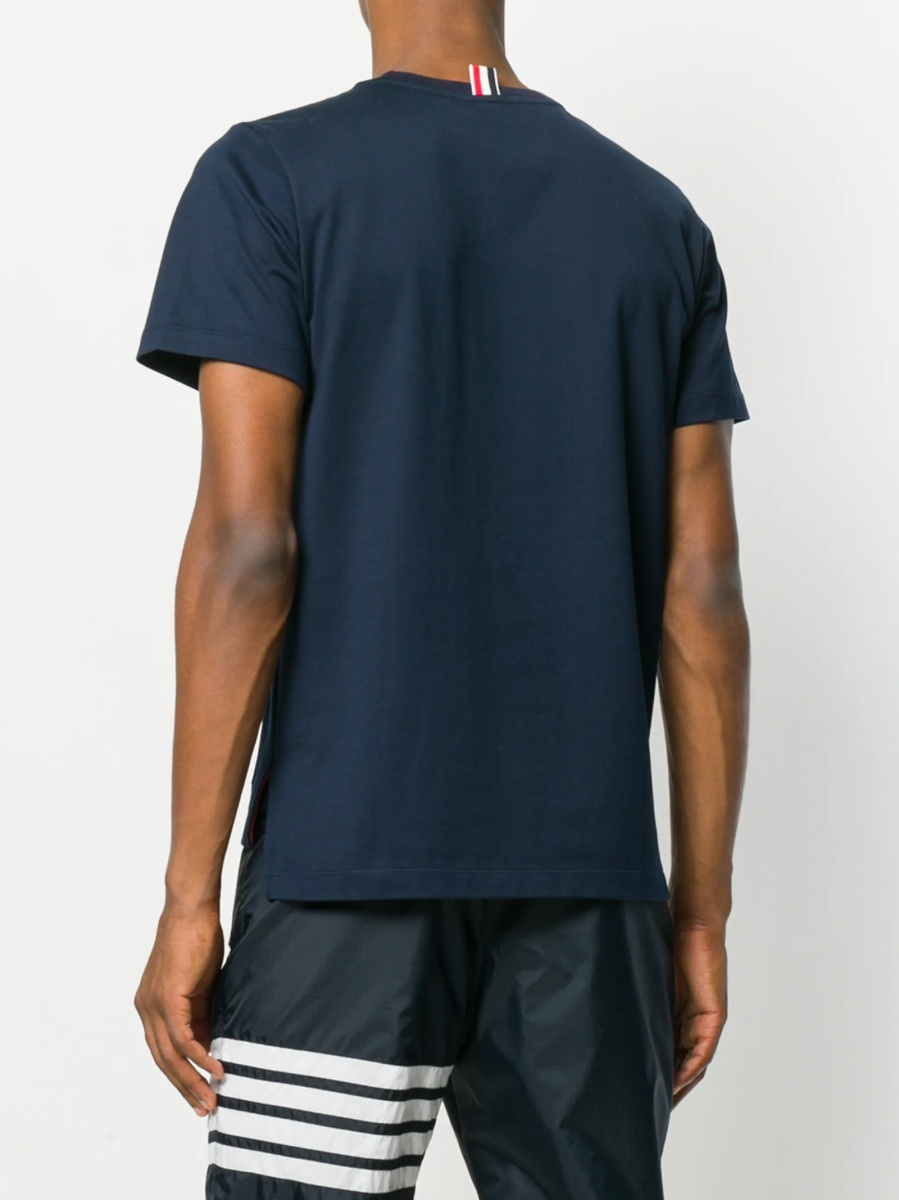 Tricou Thom Browne albastru - Img 4