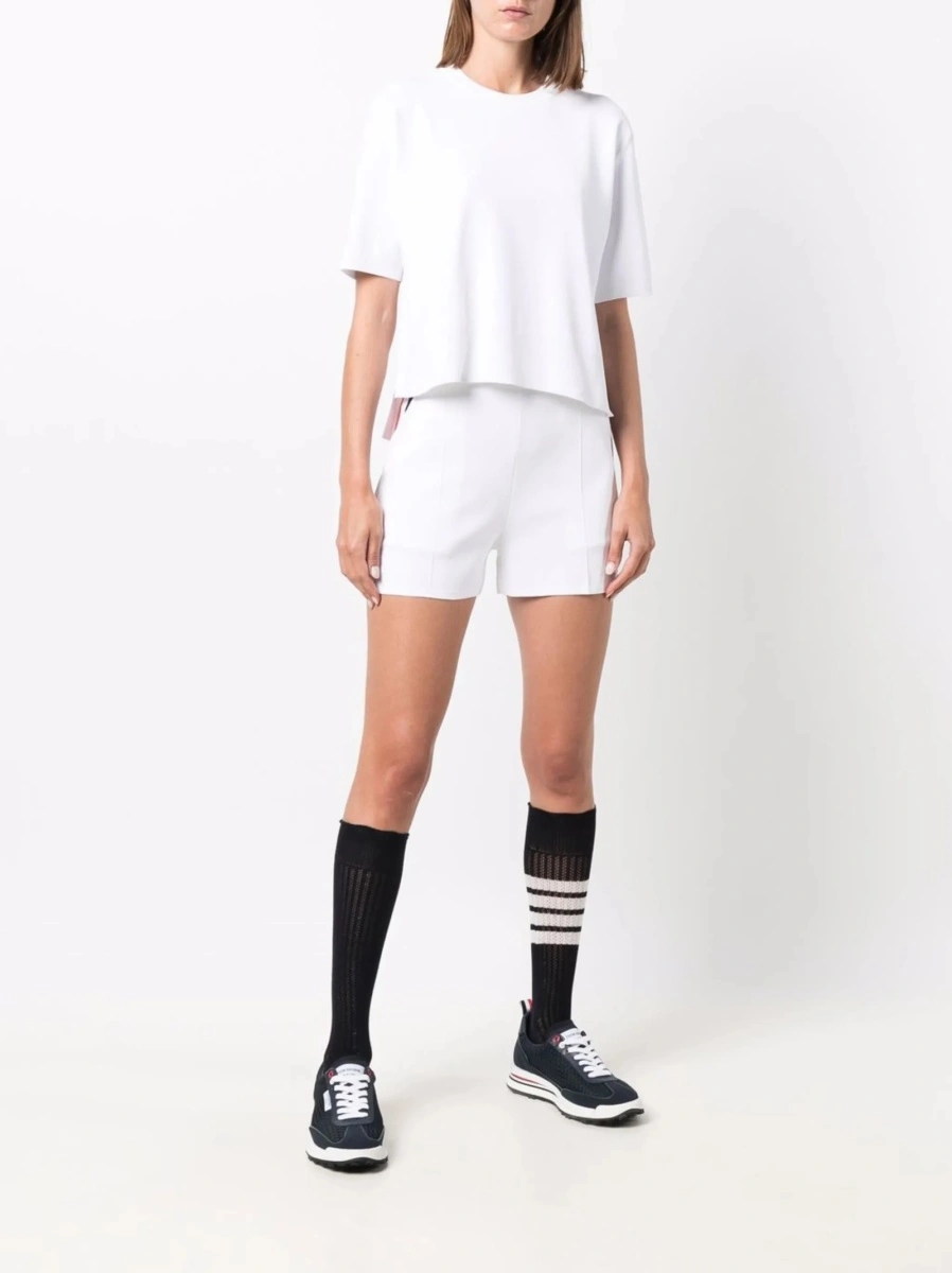 Tricou Thom Browne alb - Img 2