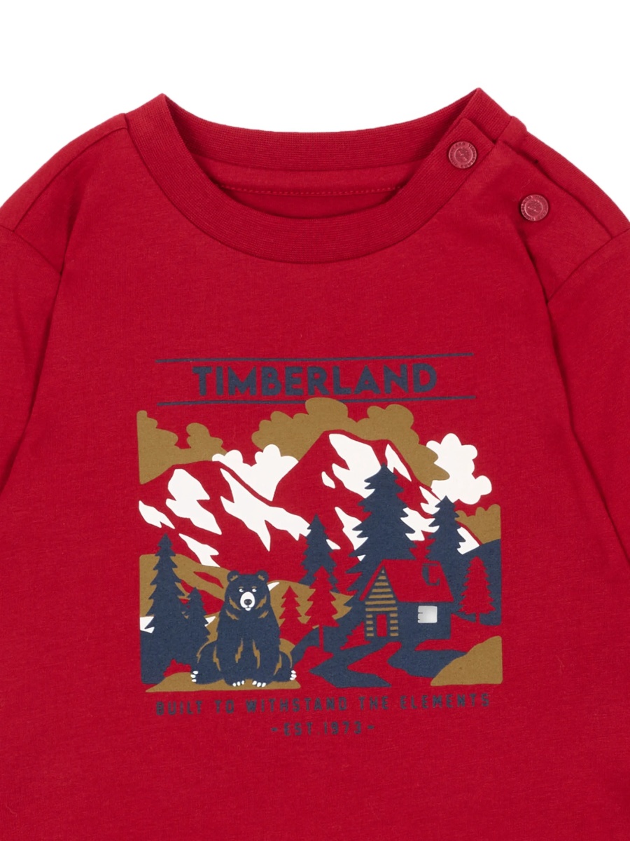 Tricou Timberland rosu - Img 3