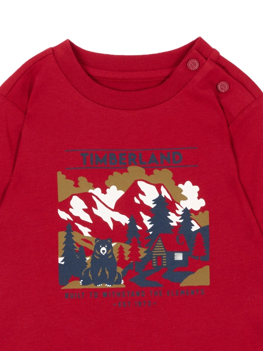 Tricou Timberland rosu - Img 3