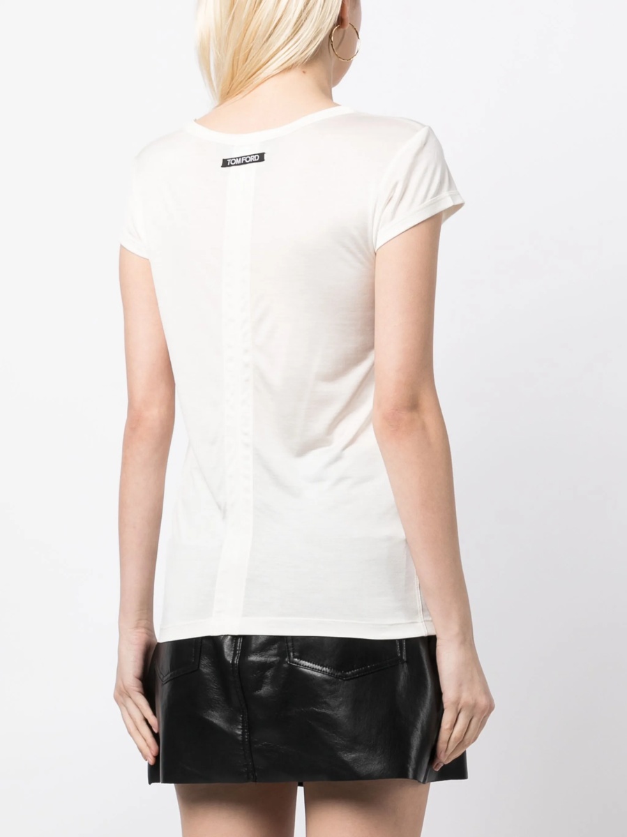 Tricou Tom Ford alb - Img 4