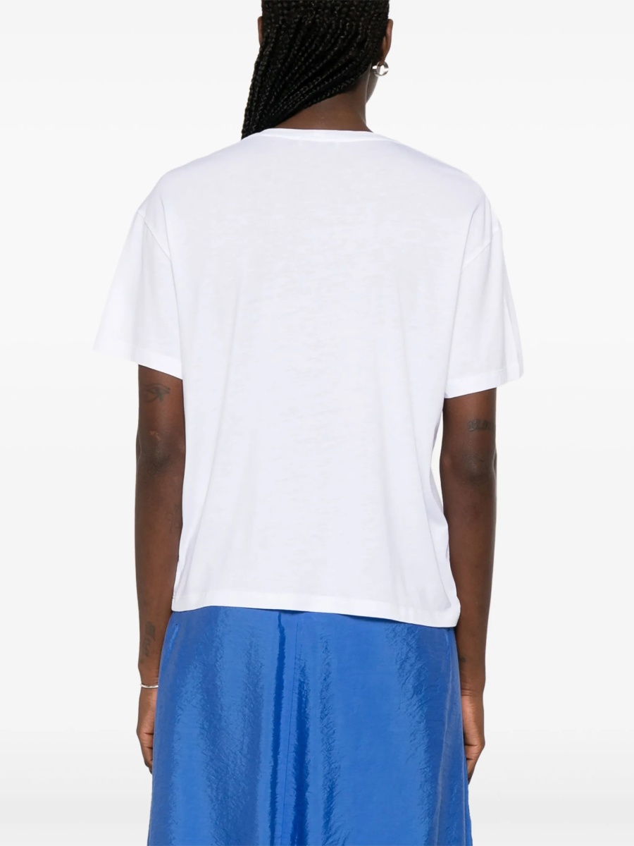 Tricou TOTEME alb - Img 4
