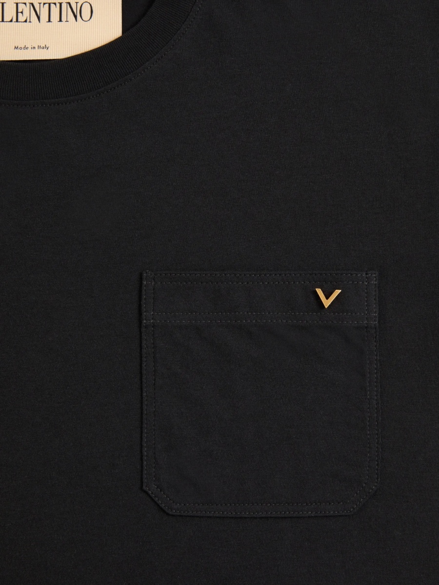 Tricou Valentino Garavani negru - Img 3