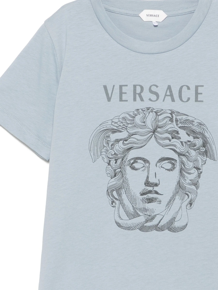 Tricou Versace albastru - Img 3