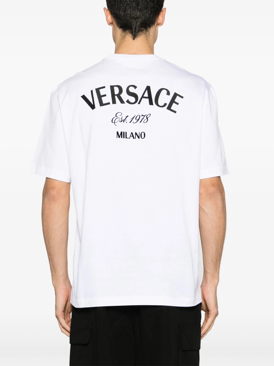 Tricou Versace alb - Img 4
