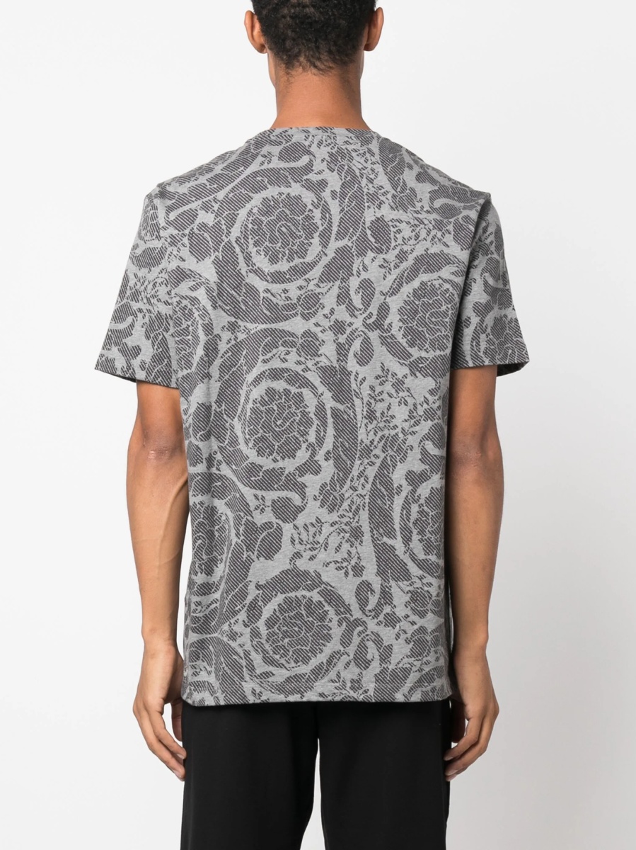Tricou Versace gri - Img 4