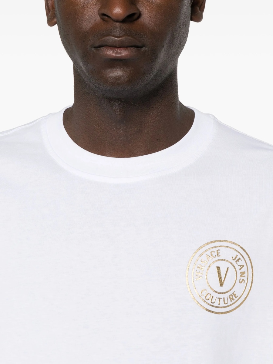 Tricou Versace Jeans Couture alb - Img 5
