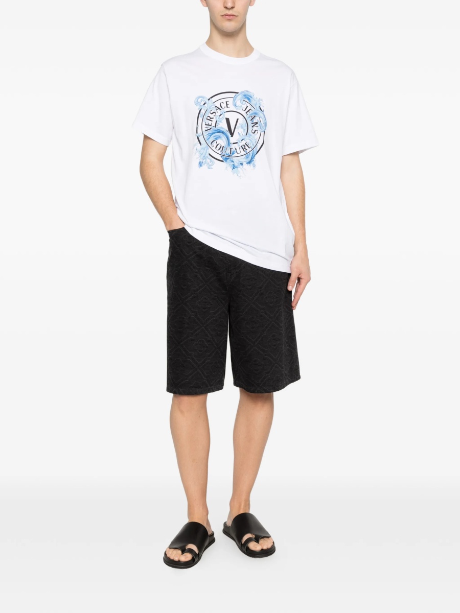 Tricou Versace Jeans Couture alb - Img 2