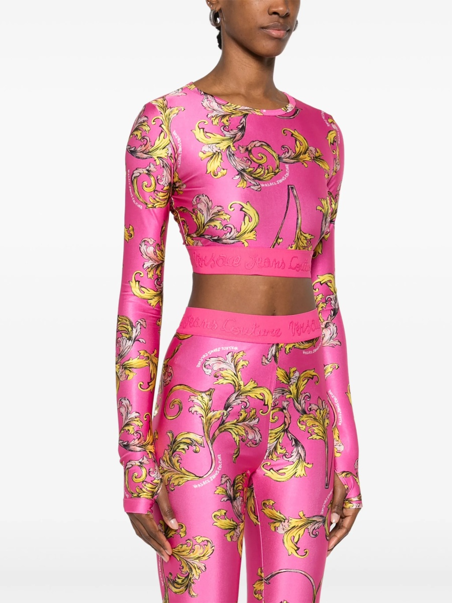 Tricou Versace Jeans Couture roz - Img 3