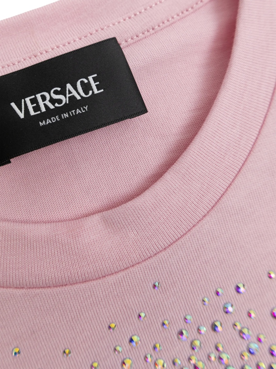 Tricou Versace roz - Img 3