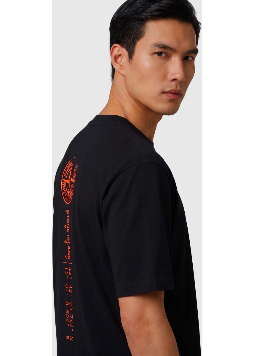 Tricou Vertical Placement Print T-Shirt - Img 3